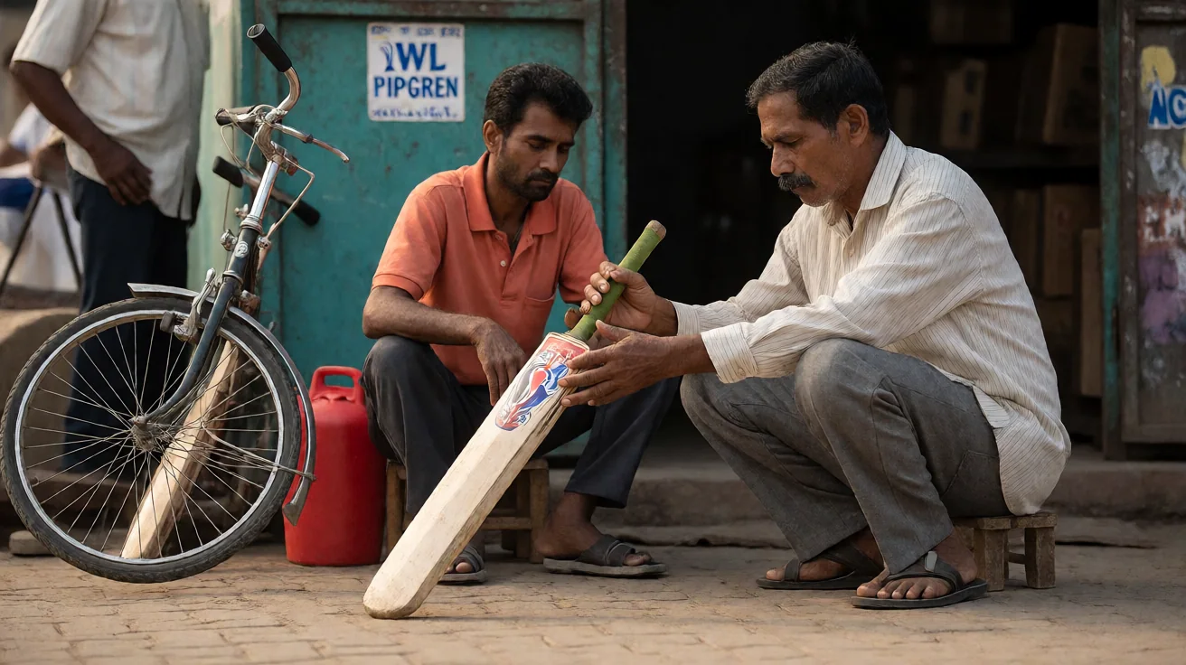 Editorial close-up of a batsman mid-cover-drive during a net session under afternoon light